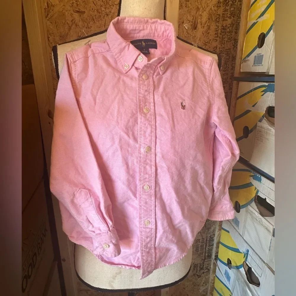 Ralph Lauren Light Pink Oxford Shirt